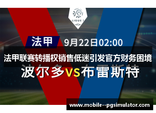 法甲联赛转播权销售低迷引发官方财务困境 法甲联赛转播权销售低迷引发官方财务困境