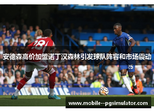 安德森高价加盟诺丁汉森林引发球队阵容和市场震动