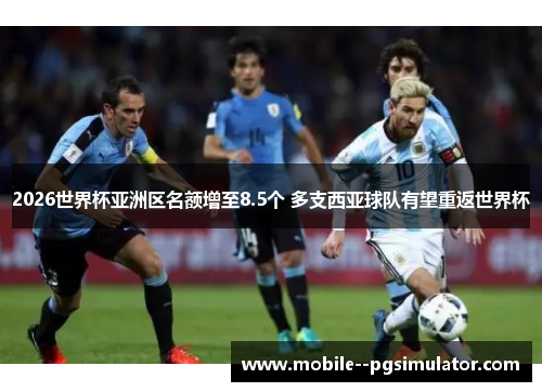 2026世界杯亚洲区名额增至8.5个 多支西亚球队有望重返世界杯 2026世界杯亚洲区名额增至8.5个 多支西亚球队有望重返世界杯